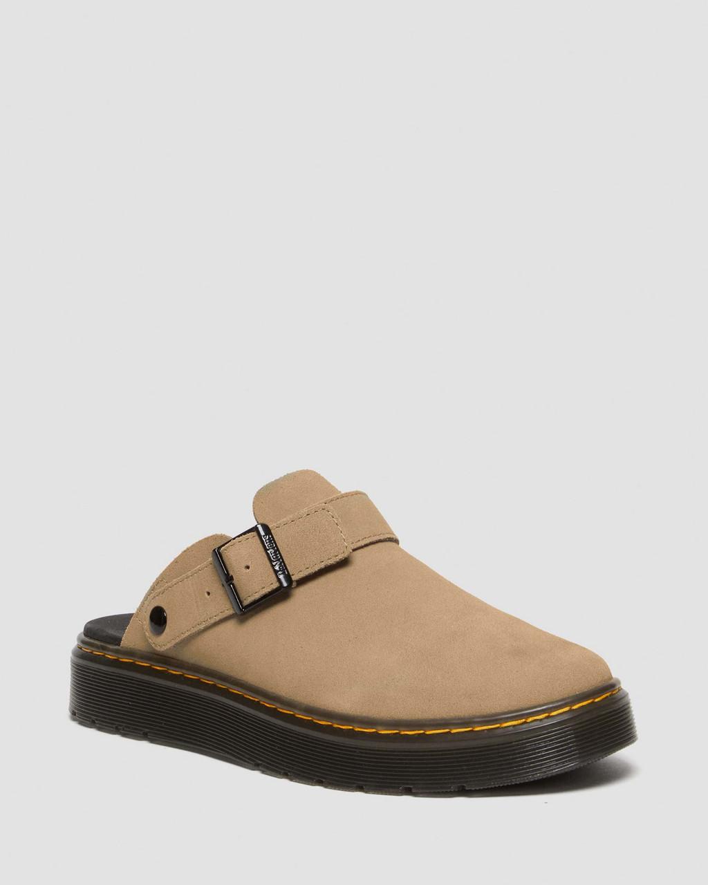 Dámské Mules Dr Martens Carlson Suede Casual Slingback Hnědé | 58319921