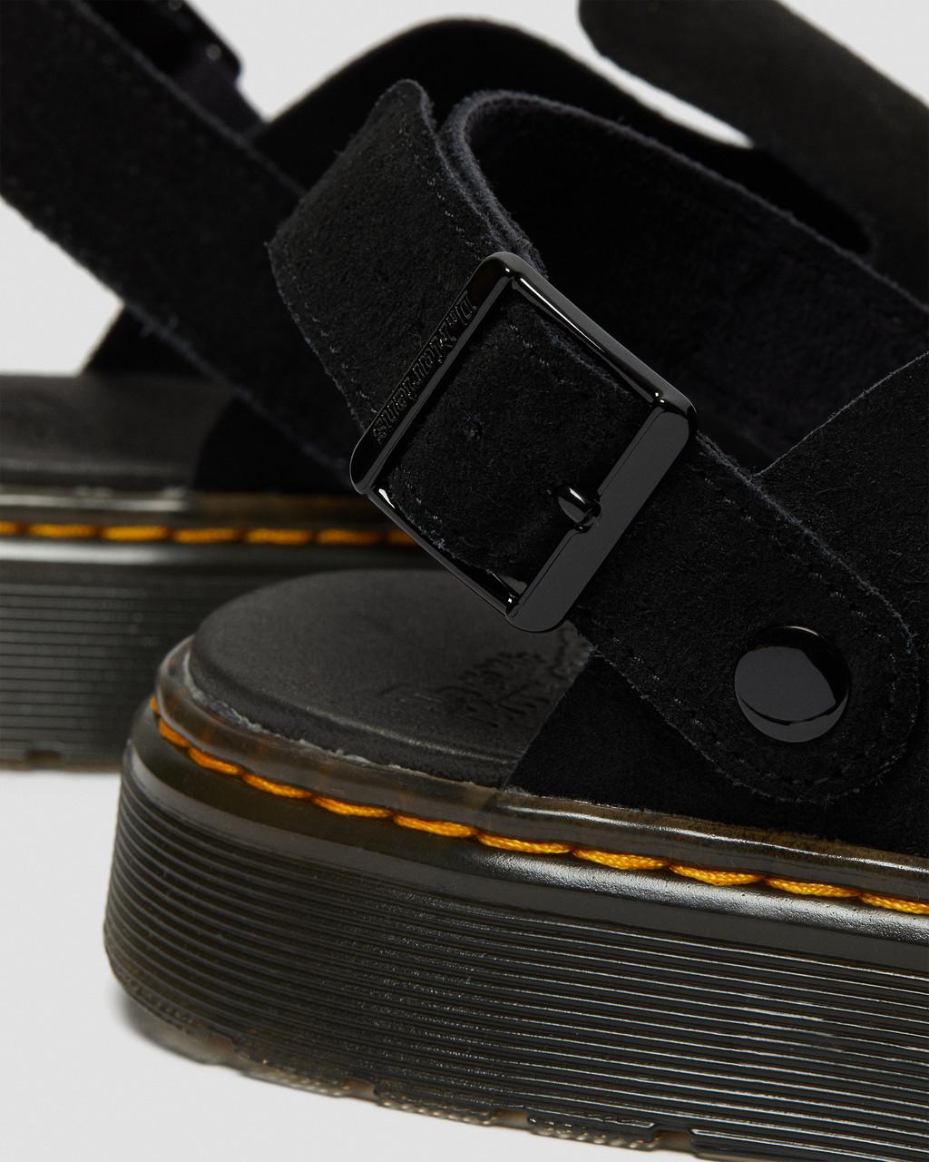 Dámské Mules Dr Martens Carlson Suede Casual Slingback Černé | 56263937