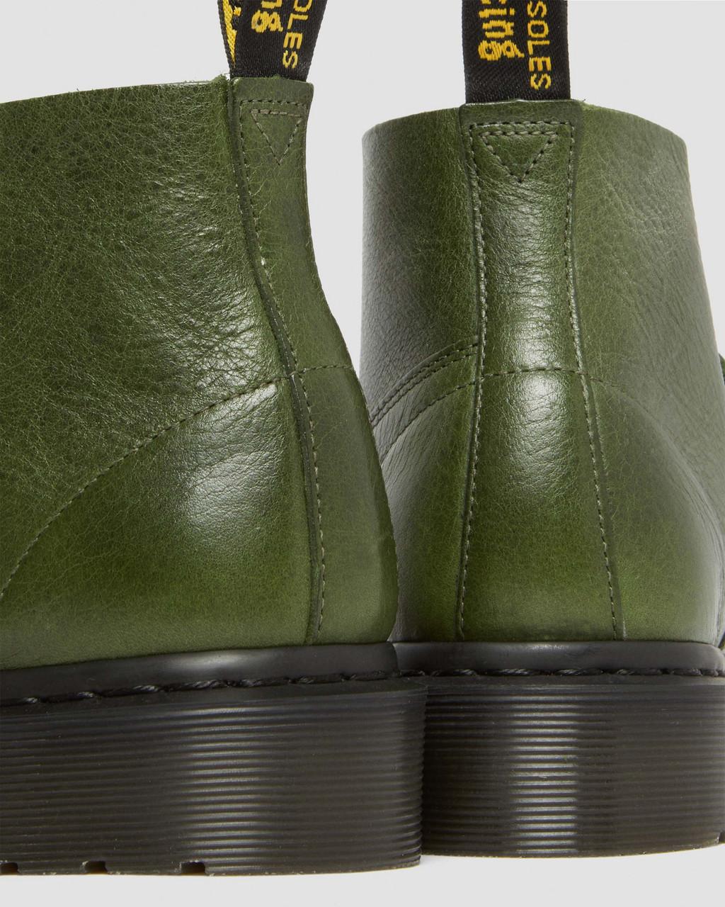 Dámské Opičí Boty Dr Martens Church Buckingham Leather Zelene | 67422286