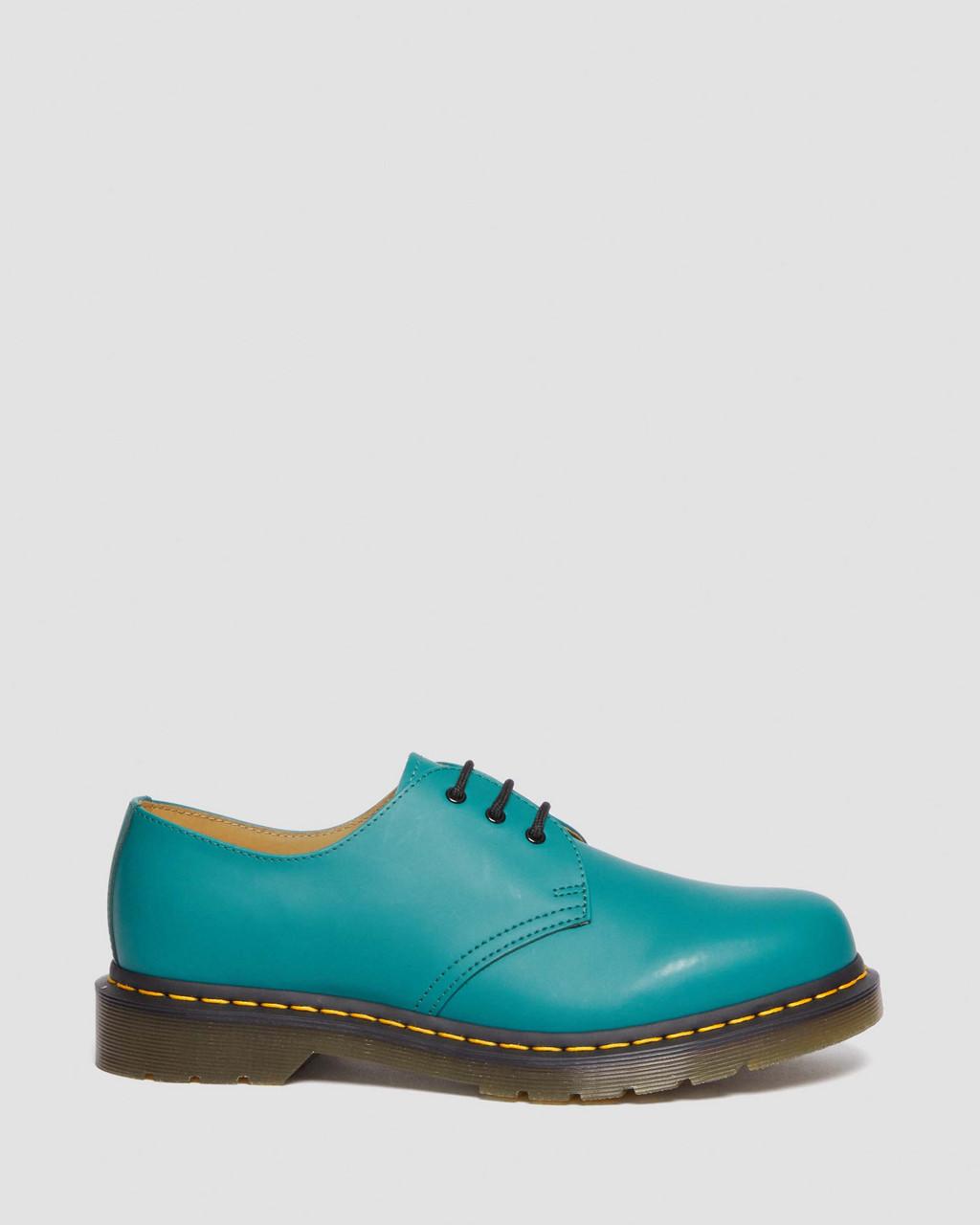 Dámské Oxfordky Dr Martens 1461 Smooth Leather Tyrkysové | 25215848