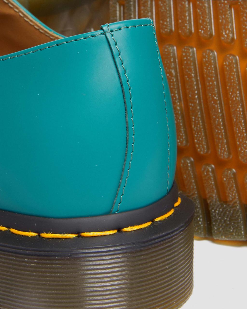 Dámské Oxfordky Dr Martens 1461 Smooth Leather Tyrkysové | 25215848