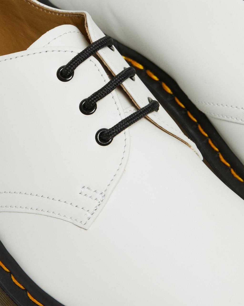 Dámské Oxfordky Dr Martens 1461 Smooth Leather Bílé | 39039796