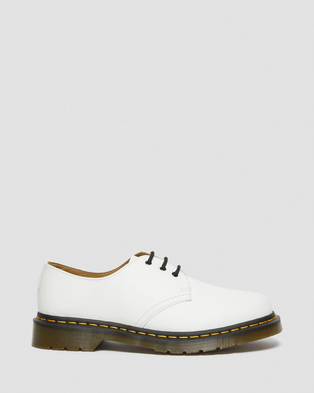 Dámské Oxfordky Dr Martens 1461 Smooth Leather Bílé | 39039796