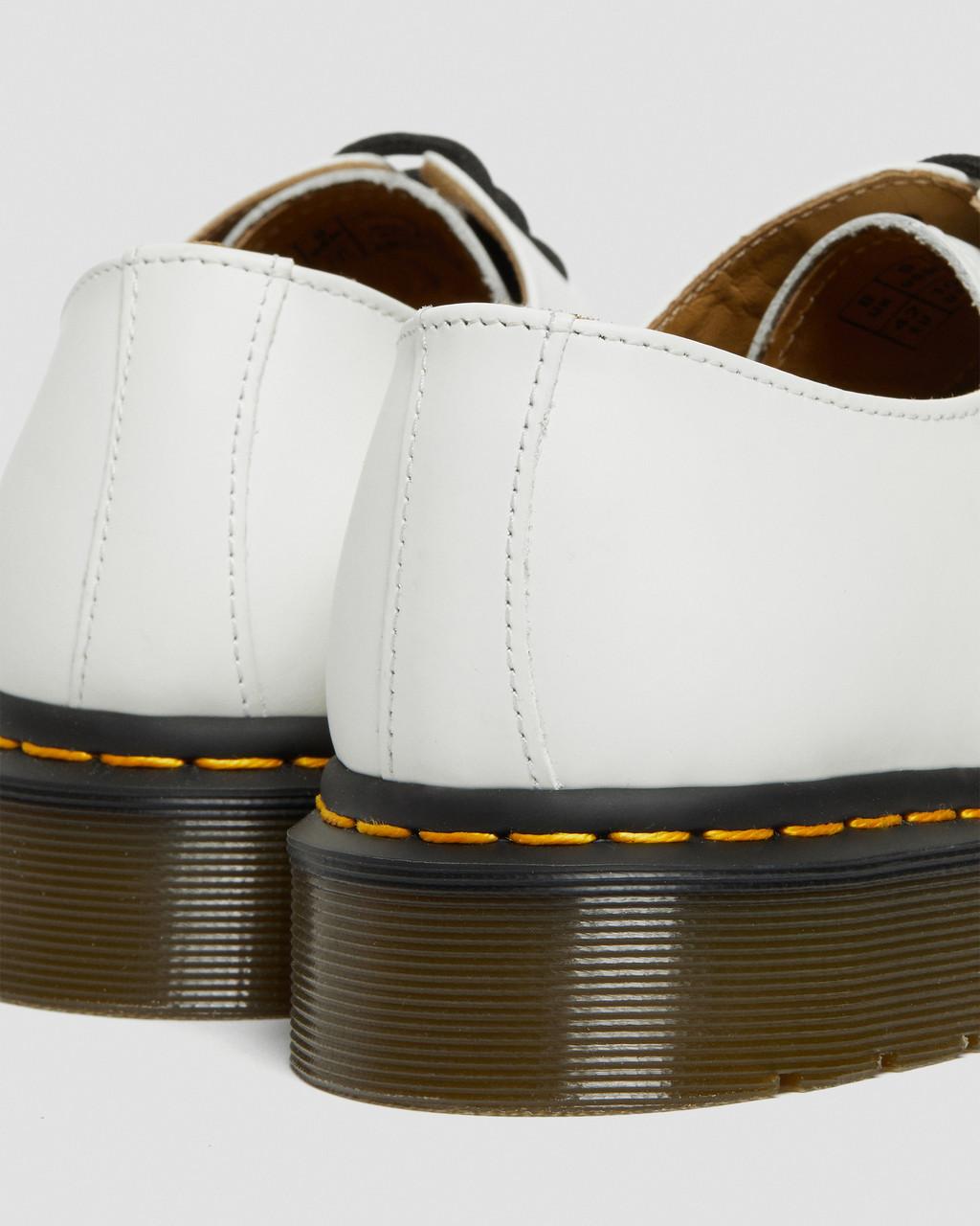 Dámské Oxfordky Dr Martens 1461 Smooth Leather Bílé | 39039796