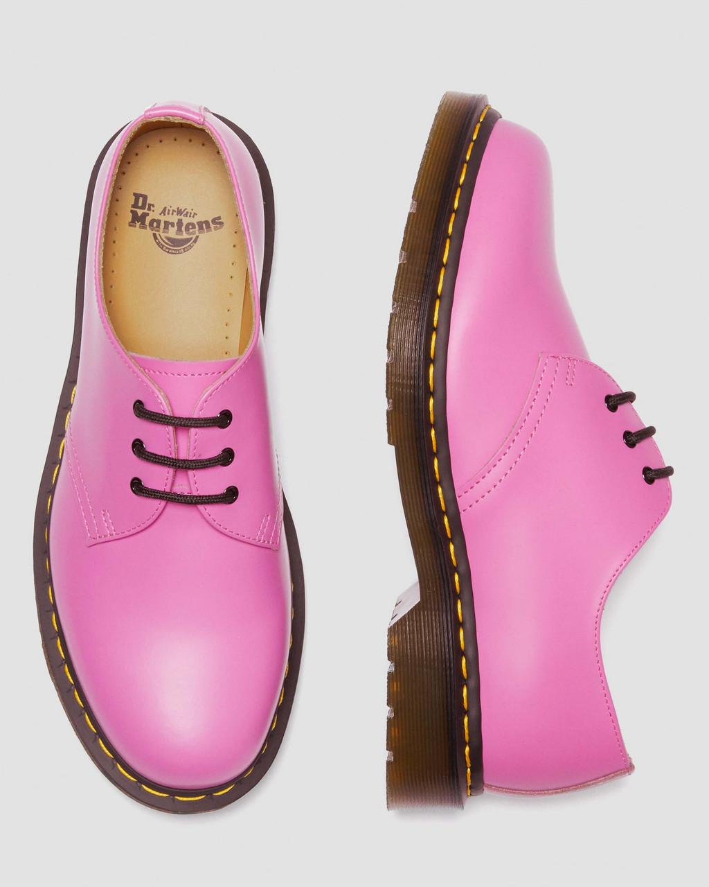 Dámské Oxfordky Dr Martens 1461 Smooth Leather Růžové | 84269440
