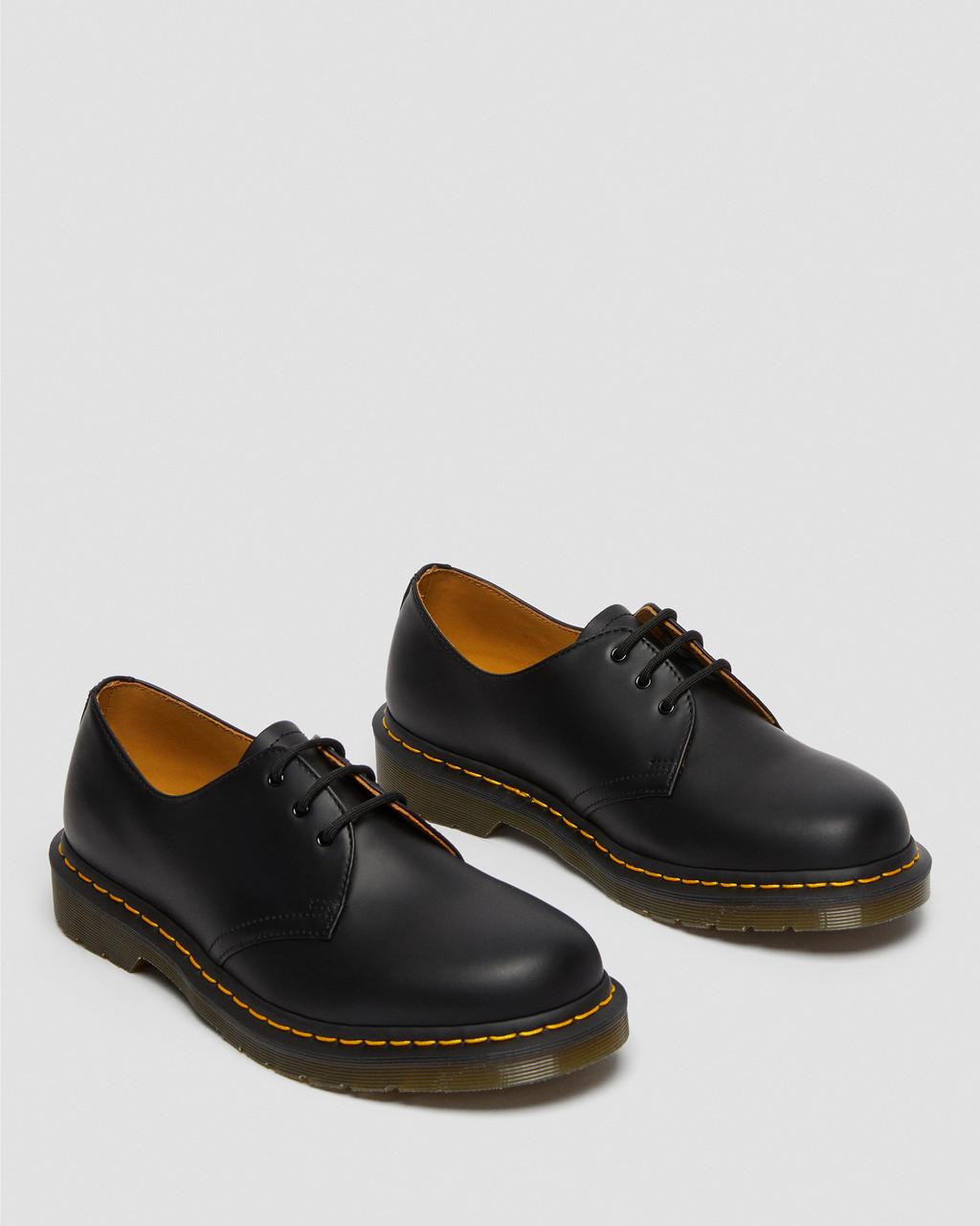 Dámské Oxfordky Dr Martens 1461 Smooth Leather Černé | 15548444