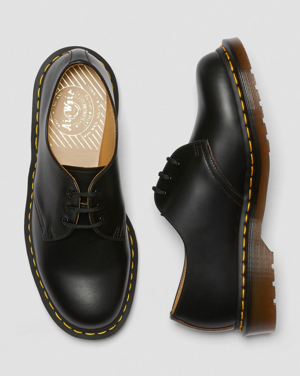 Dámské Oxfordky Dr Martens 1461 Vintage Made in England Černé | 67807421