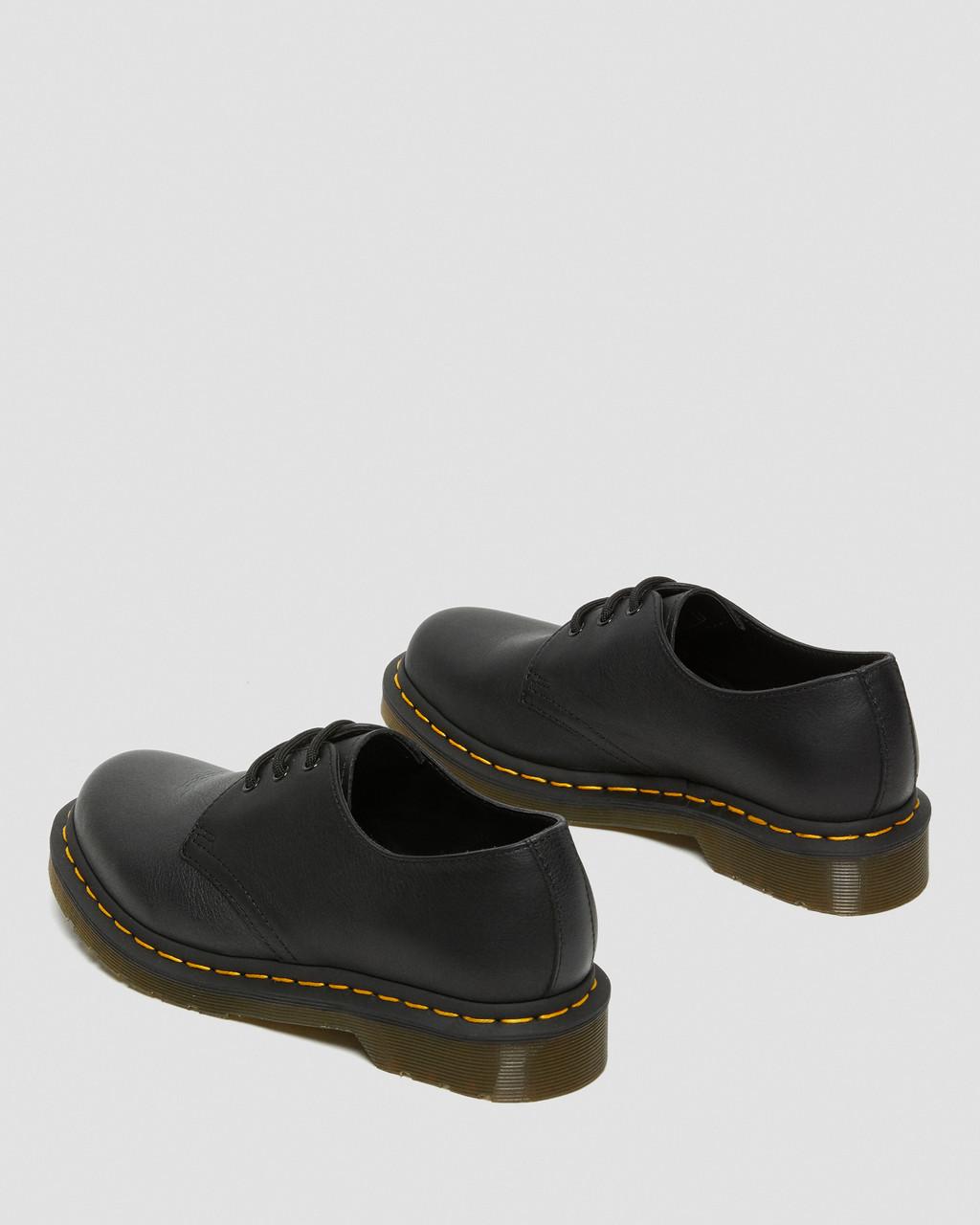 Dámské Oxfordky Dr Martens 1461 Virginia Leather Černé | 46430065
