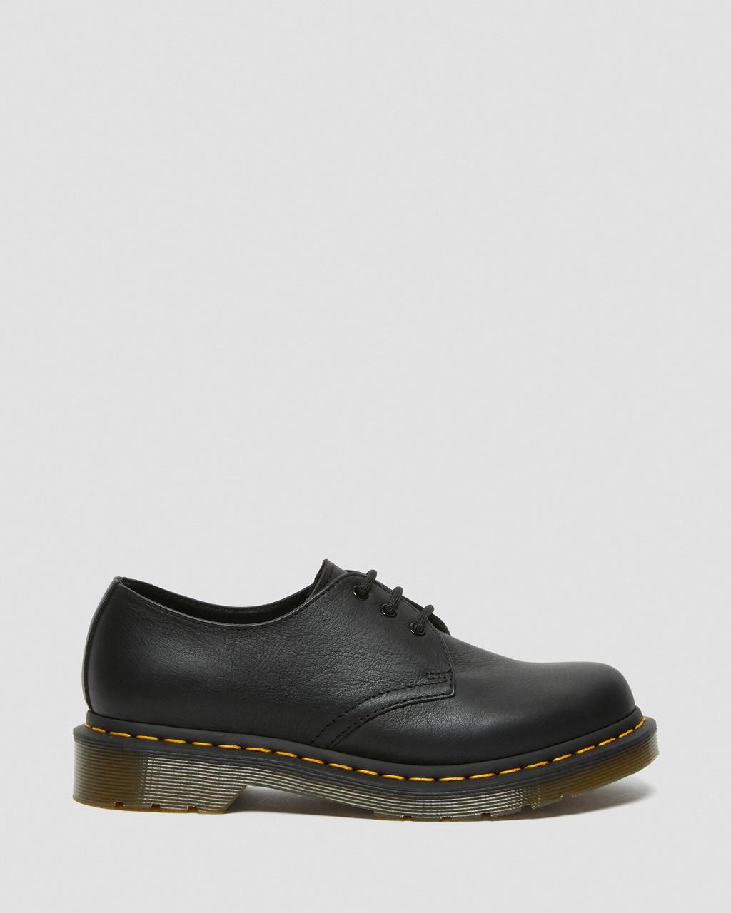 Dámské Oxfordky Dr Martens 1461 Virginia Leather Černé | 46430065
