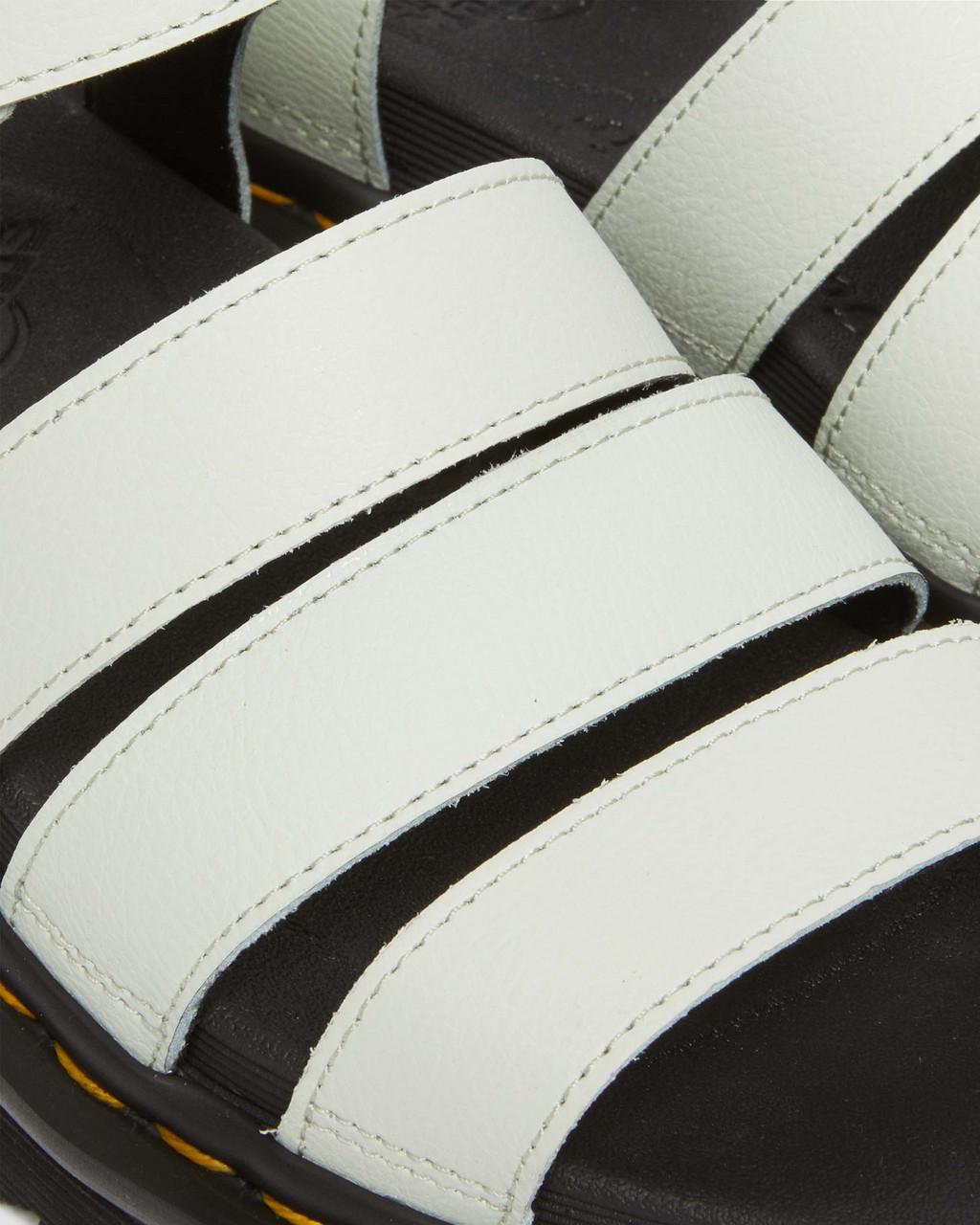 Dámské Sandály Dr Martens Blaire Athena Leather Strap Mátově Zelená | 44736217