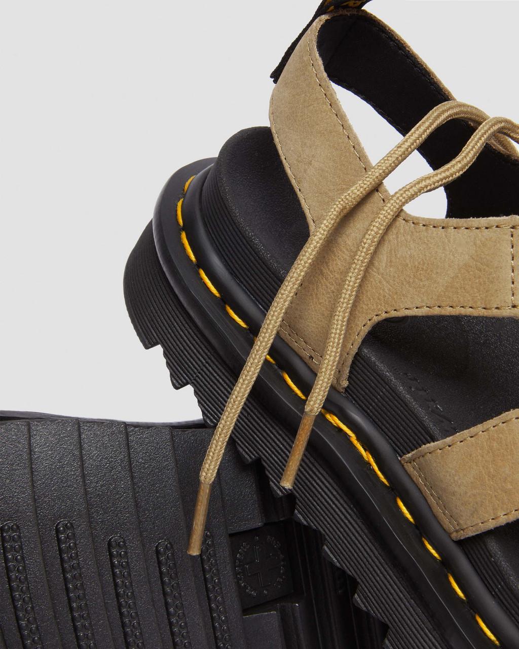 Dámské Sandály Dr Martens Nartilla Tumbled Nubuck Leather Gladiator Hnědé | 71223837