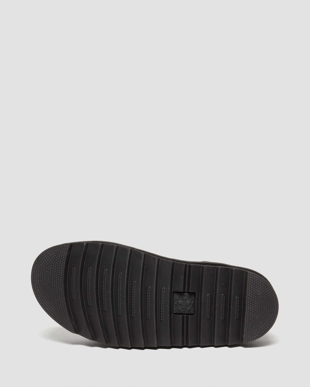Dámské Sandály Dr Martens Olson Tumbled Nubuck Leather Gladiator Zip Černé | 25615448
