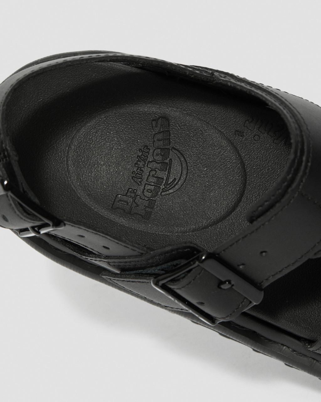 Dámské Sandály Dr Martens Voss Leather Strap Černé | 30400861