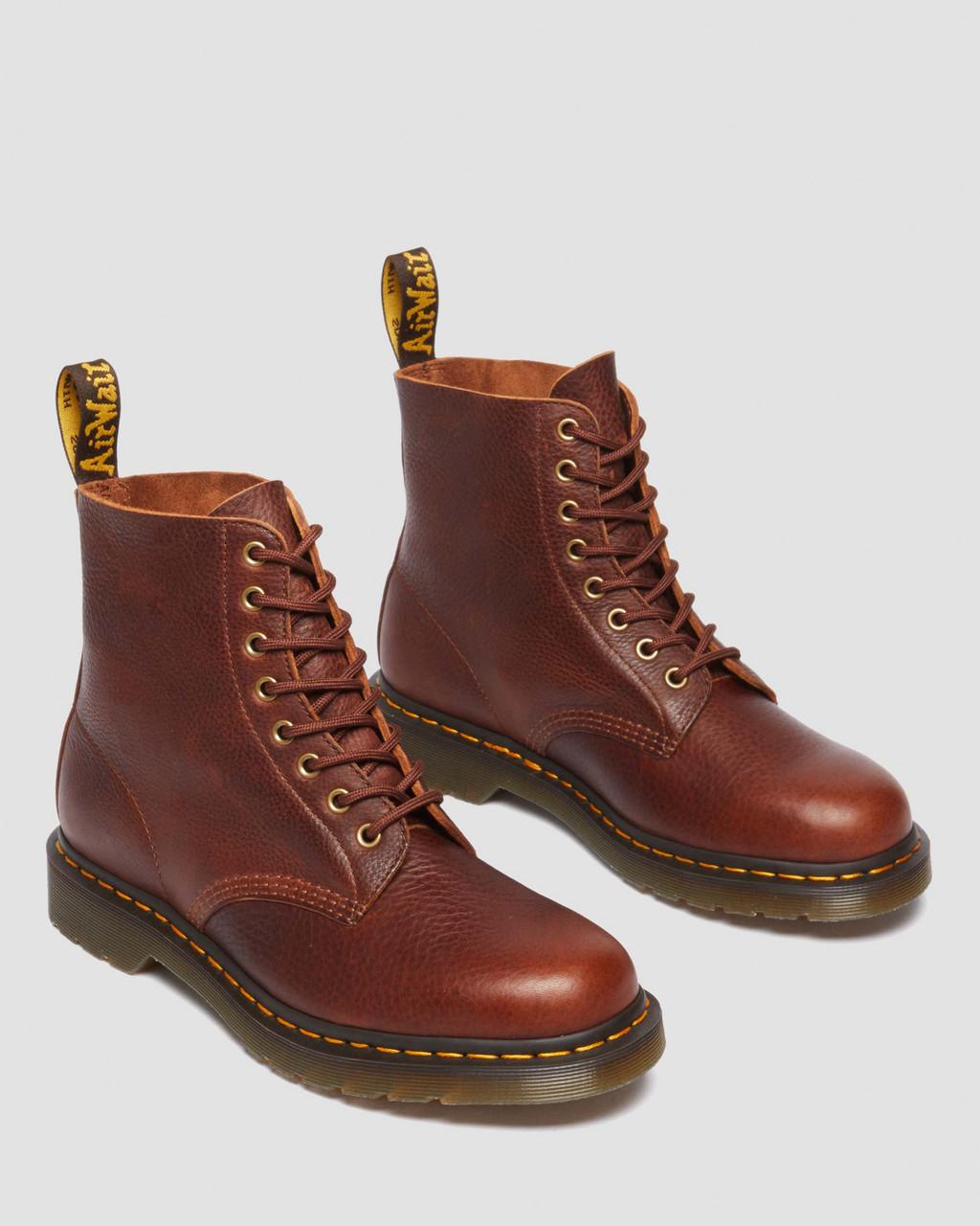 Dámské Šněrovací Boty Dr Martens 1460 Ambassador Leather Hnědé | 71534493