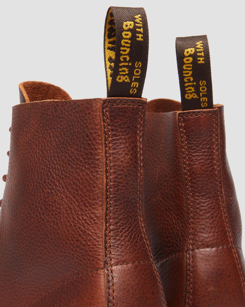 Dámské Šněrovací Boty Dr Martens 1460 Ambassador Leather Hnědé | 71534493