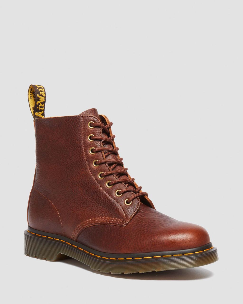Dámské Šněrovací Boty Dr Martens 1460 Ambassador Leather Hnědé | 71534493