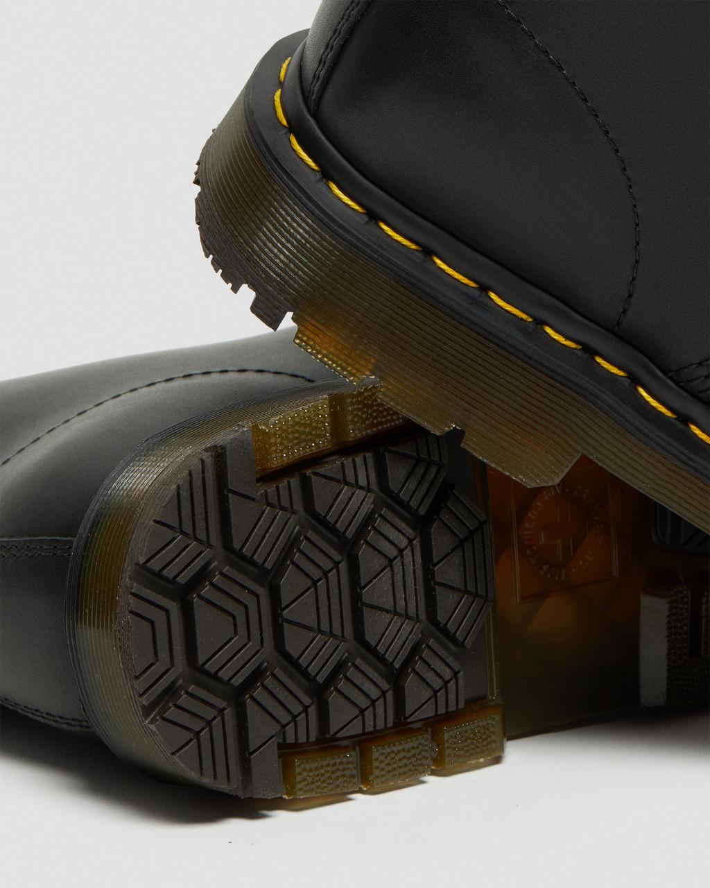Dámské Šněrovací Boty Dr Martens 1460 DM's Wintergrip Leather Černé | 94467690