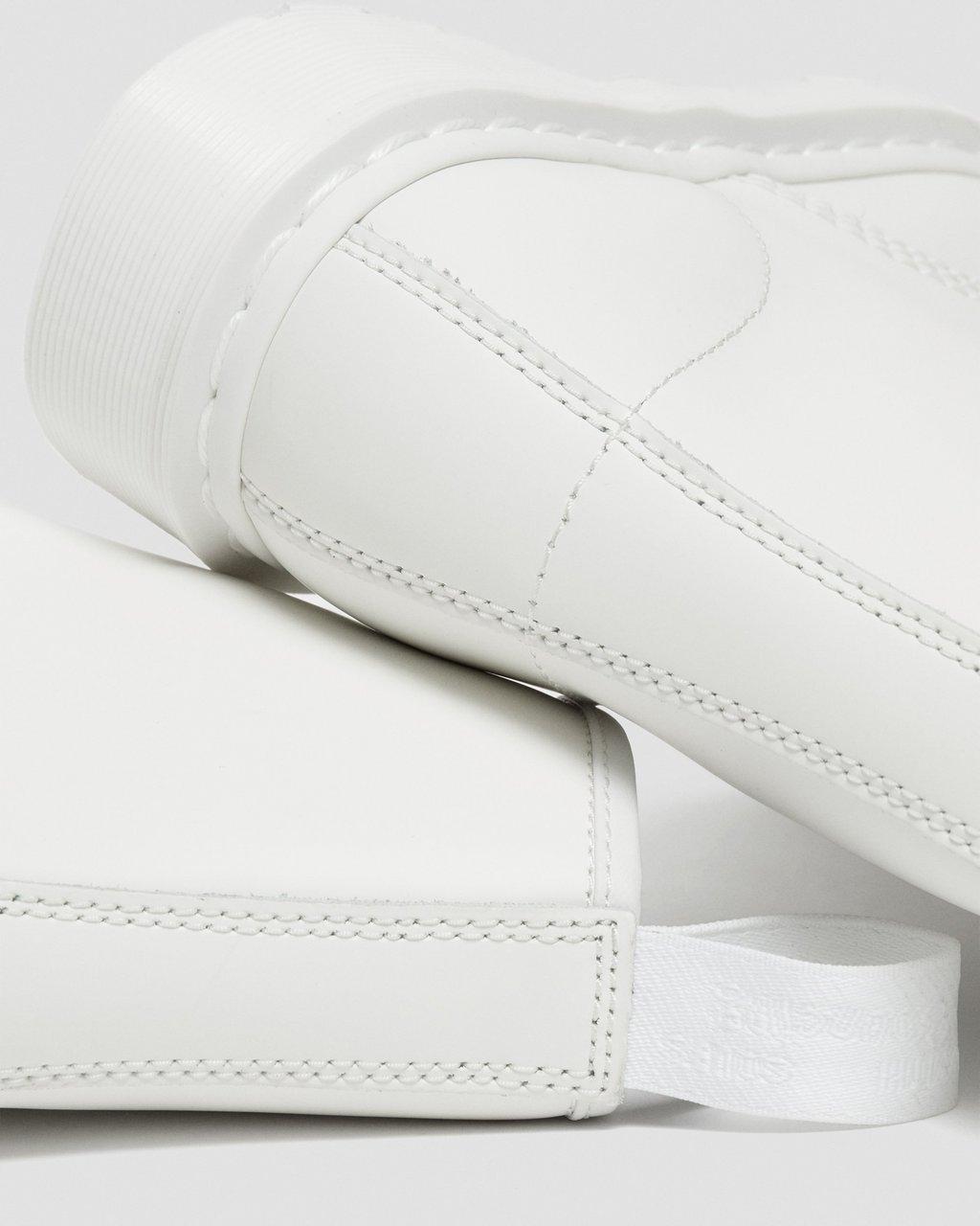 Dámské Šněrovací Boty Dr Martens 1460 Mono Smooth Leather Bílé | 83121735