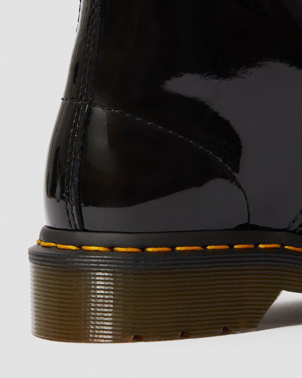 Dámské Šněrovací Boty Dr Martens 1460 Patent Leather Černé | 82270034