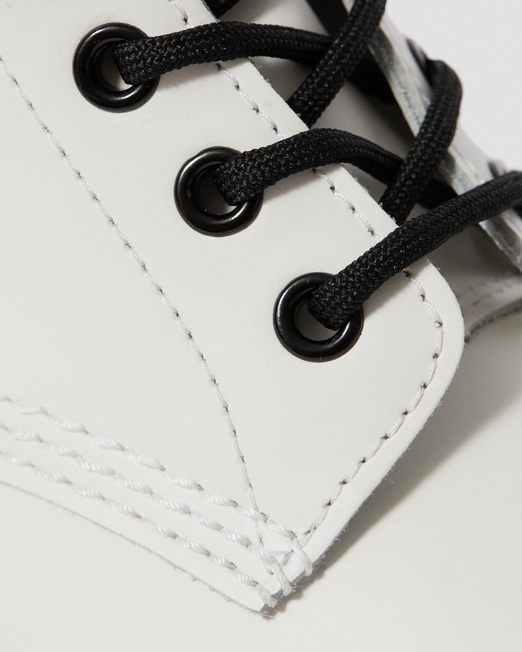 Dámské Šněrovací Boty Dr Martens 1460 Smooth Leather Bílé | 66580394