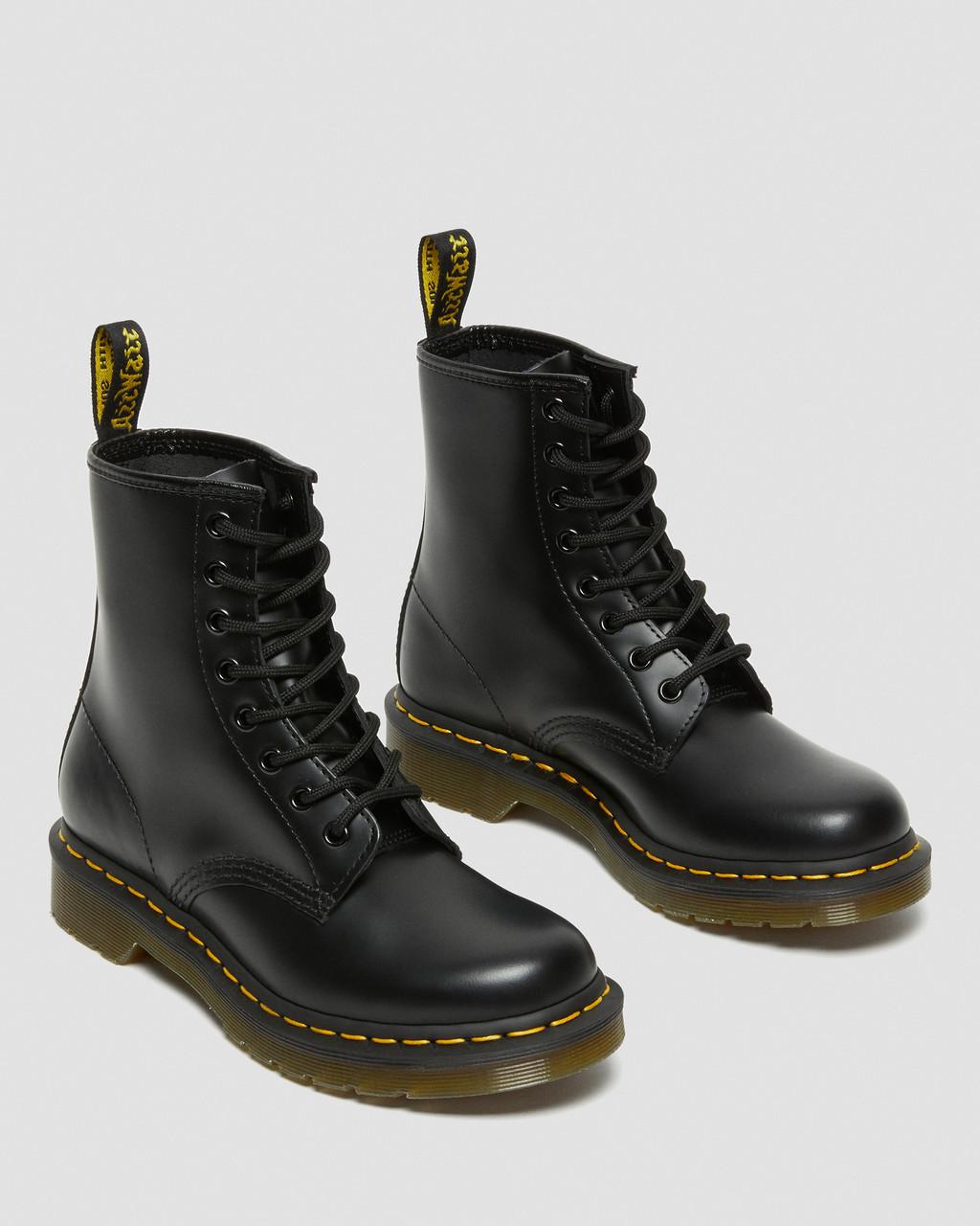 Dámské Šněrovací Boty Dr Martens 1460 Smooth Leather Černé | 59121772