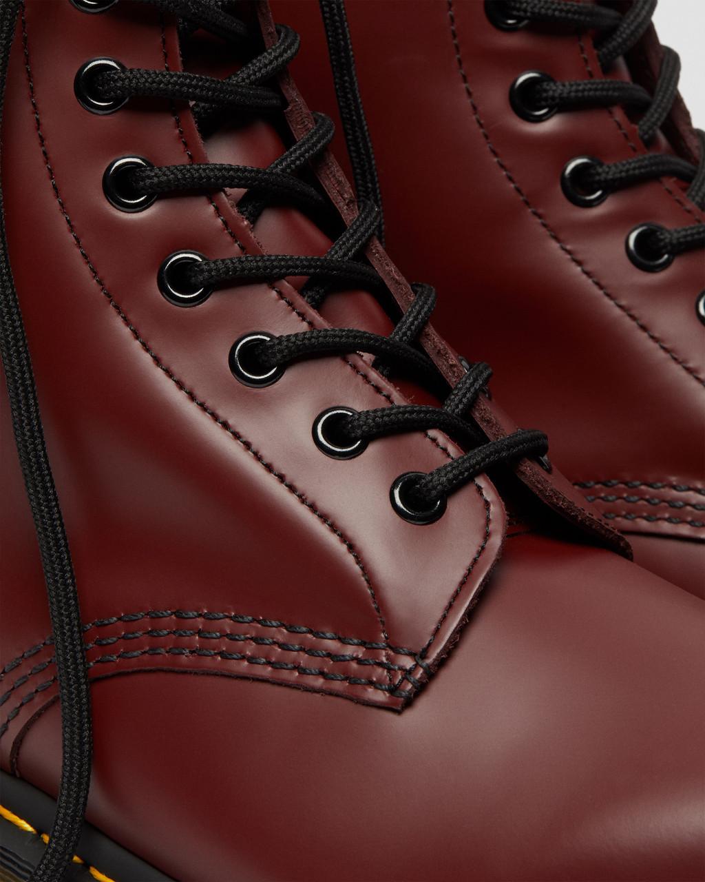 Dámské Šněrovací Boty Dr Martens 1460 Smooth Leather Červené | 33592899