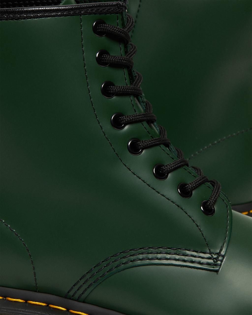 Dámské Šněrovací Boty Dr Martens 1460 Smooth Leather Zelene | 65640759