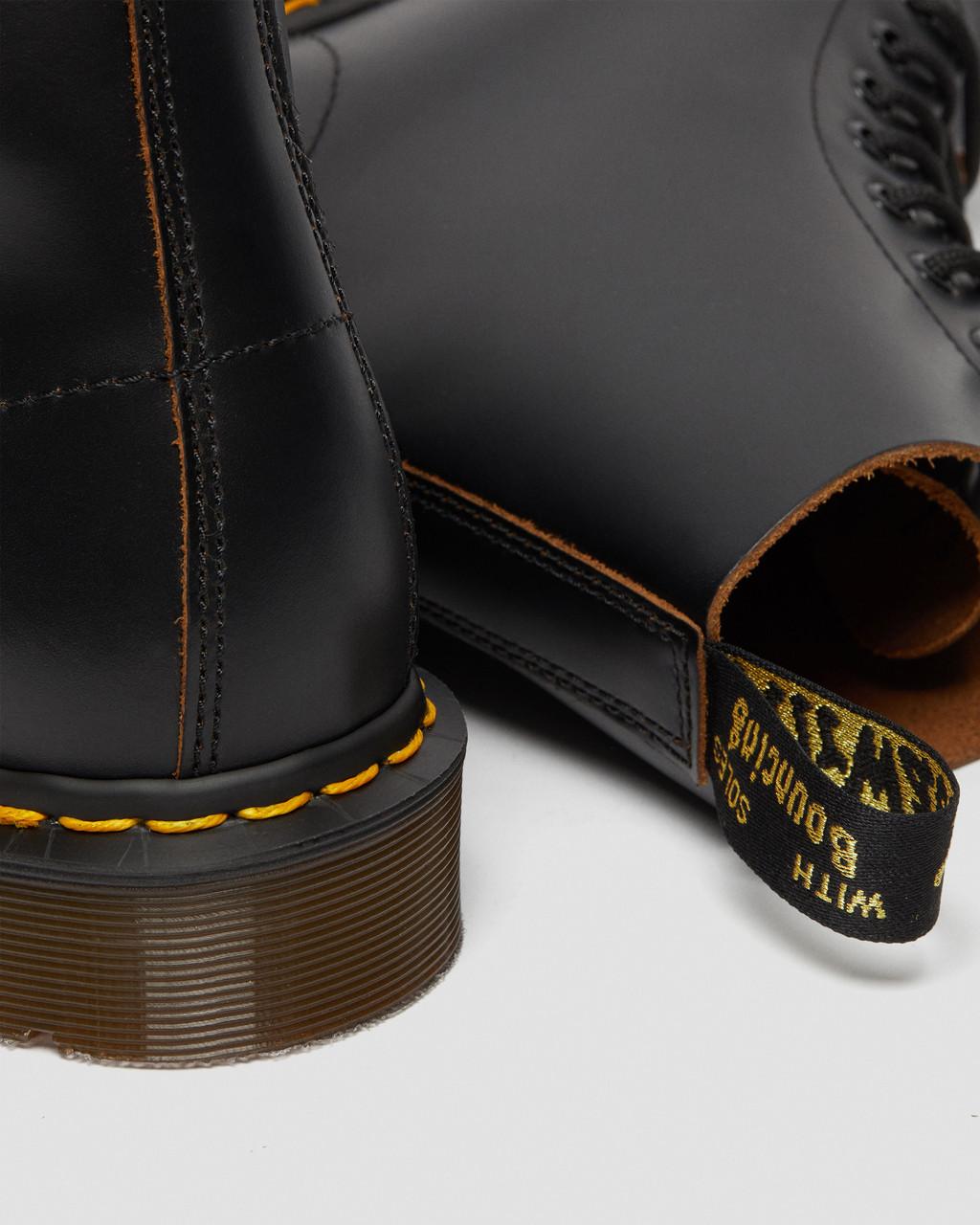 Dámské Šněrovací Boty Dr Martens 1460 Vintage Made in England Černé | 48259805