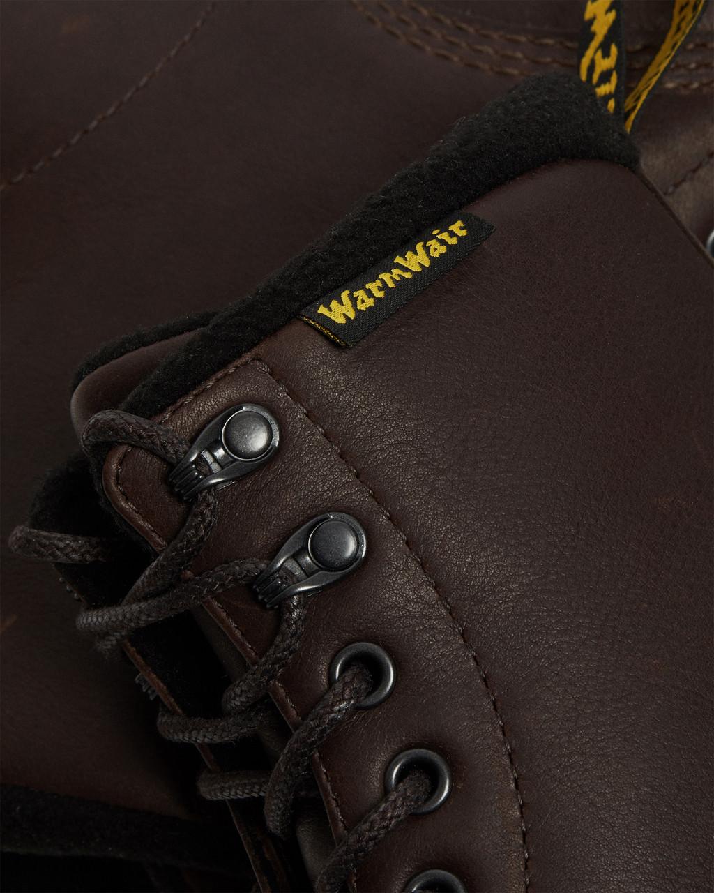 Dámské Šněrovací Boty Dr Martens 1460 Warmwair Leather Hnědé | 26172706
