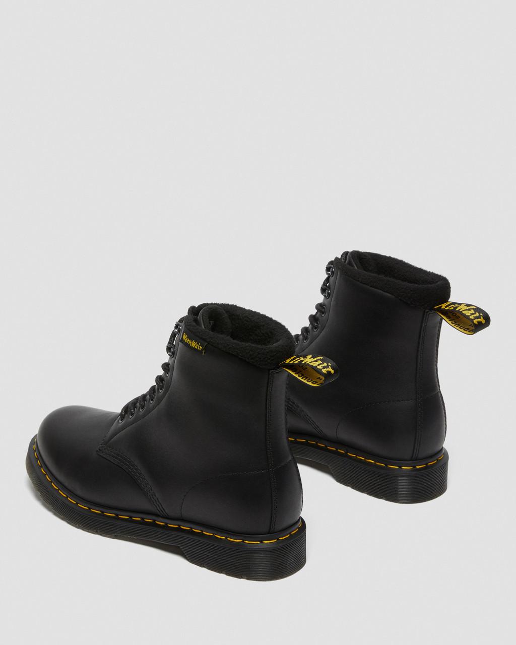 Dámské Šněrovací Boty Dr Martens 1460 Warmwair Leather Černé | 30803759