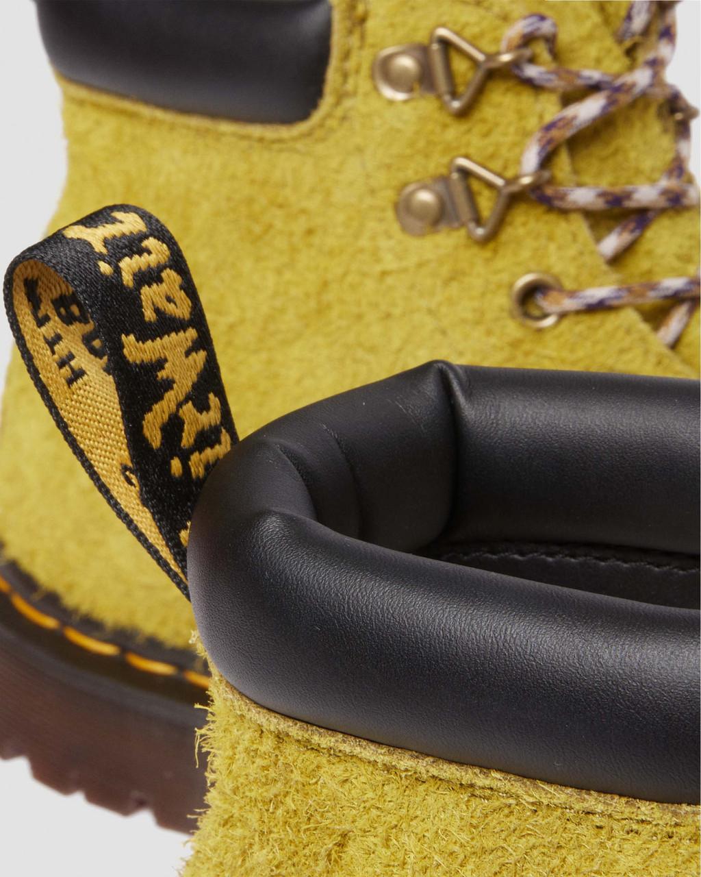 Dámské Šněrovací Boty Dr Martens 939 Ben Suede Padded Collar Žluté | 94317125