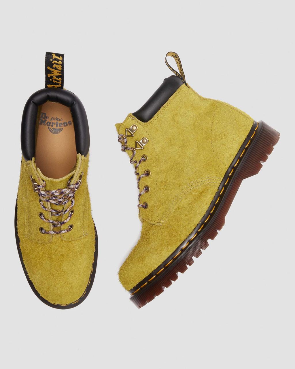 Dámské Šněrovací Boty Dr Martens 939 Ben Suede Padded Collar Žluté | 94317125
