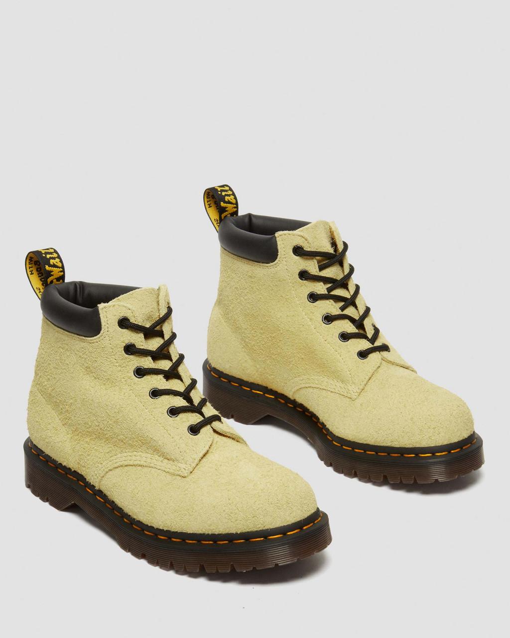 Dámské Šněrovací Boty Dr Martens 939 Ben Suede Padded Collar Žluté | 54517729