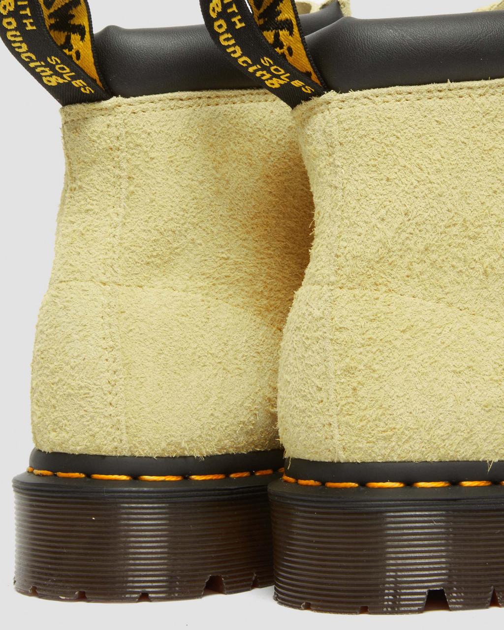 Dámské Šněrovací Boty Dr Martens 939 Ben Suede Padded Collar Žluté | 54517729
