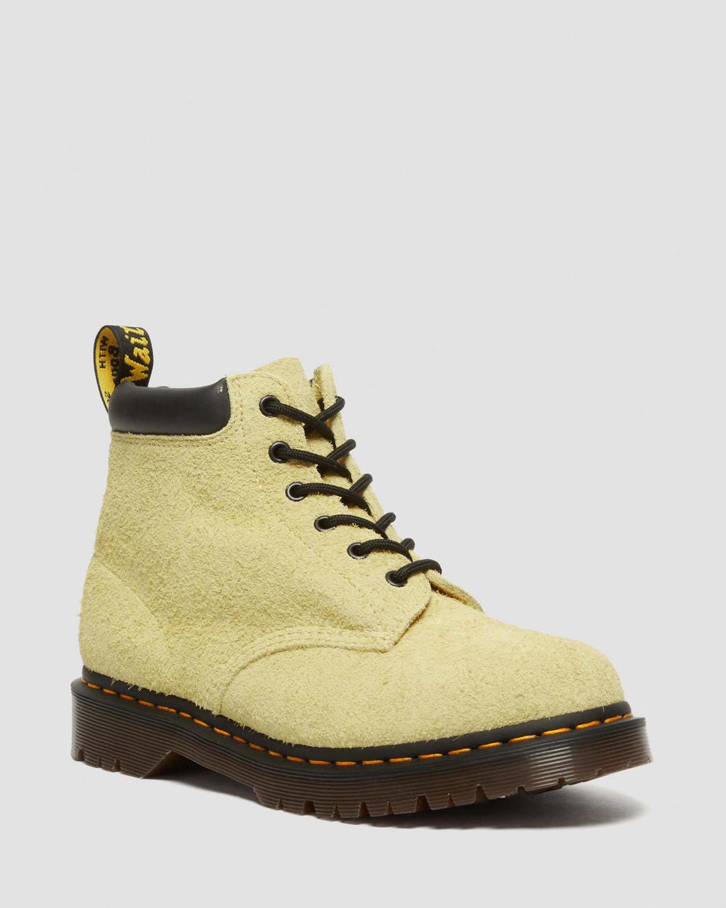 Dámské Šněrovací Boty Dr Martens 939 Ben Suede Padded Collar Žluté | 54517729