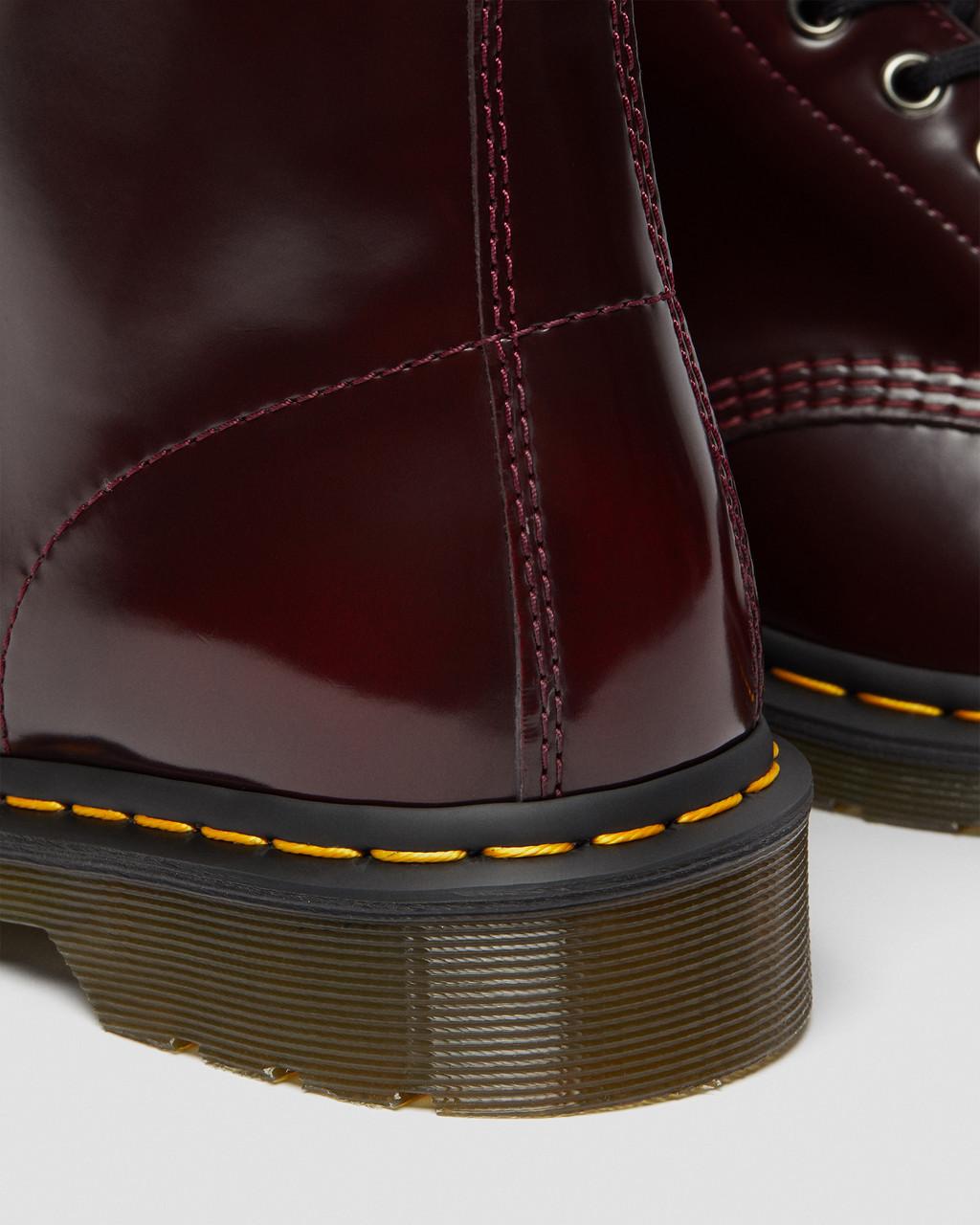 Dámské Šněrovací Boty Dr Martens Vegan 1460 Červené | 60106164
