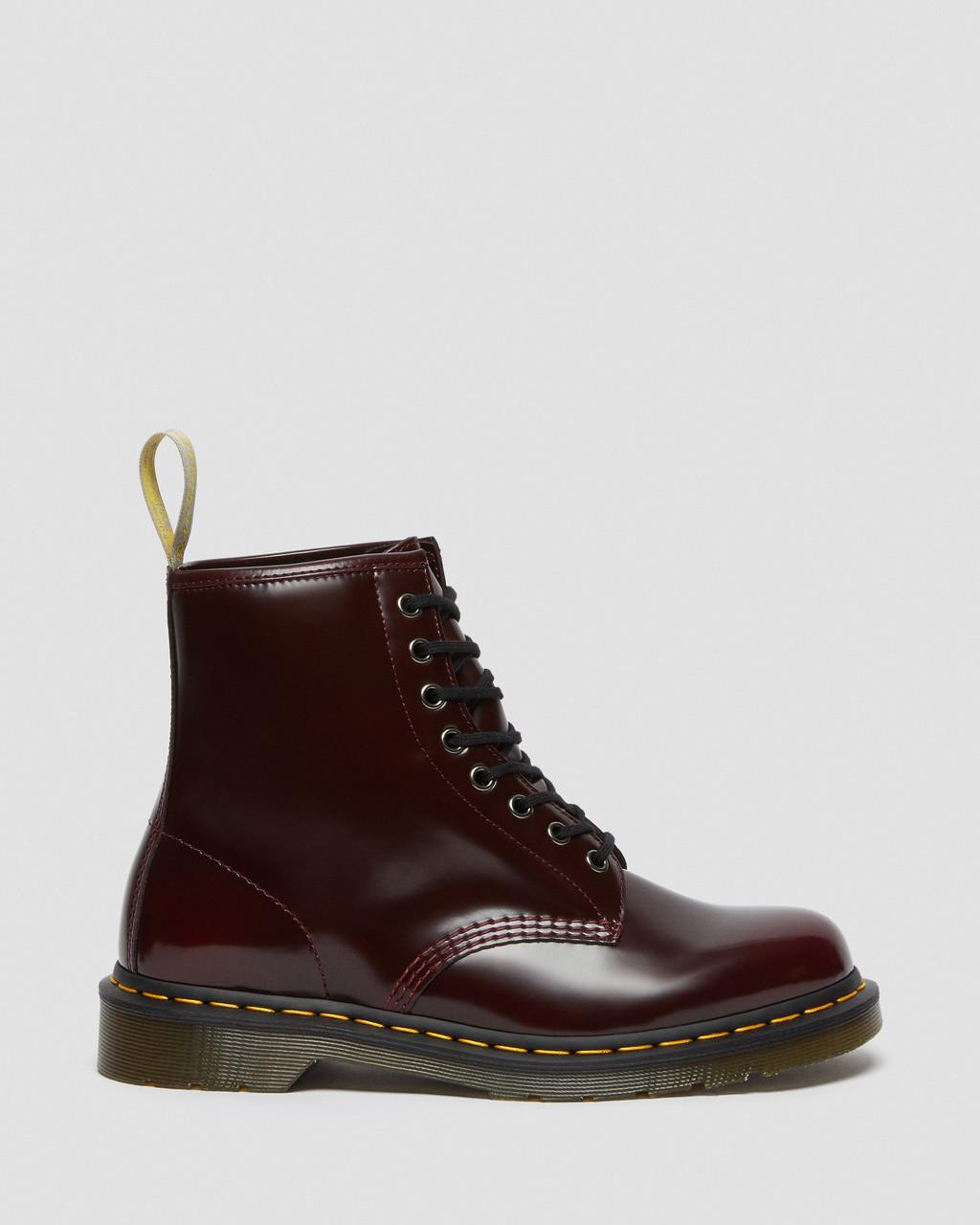 Dámské Šněrovací Boty Dr Martens Vegan 1460 Červené | 60106164