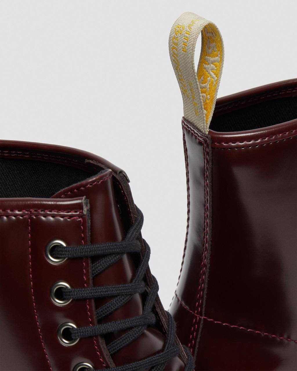 Dámské Šněrovací Boty Dr Martens Vegan 1460 Červené | 60106164