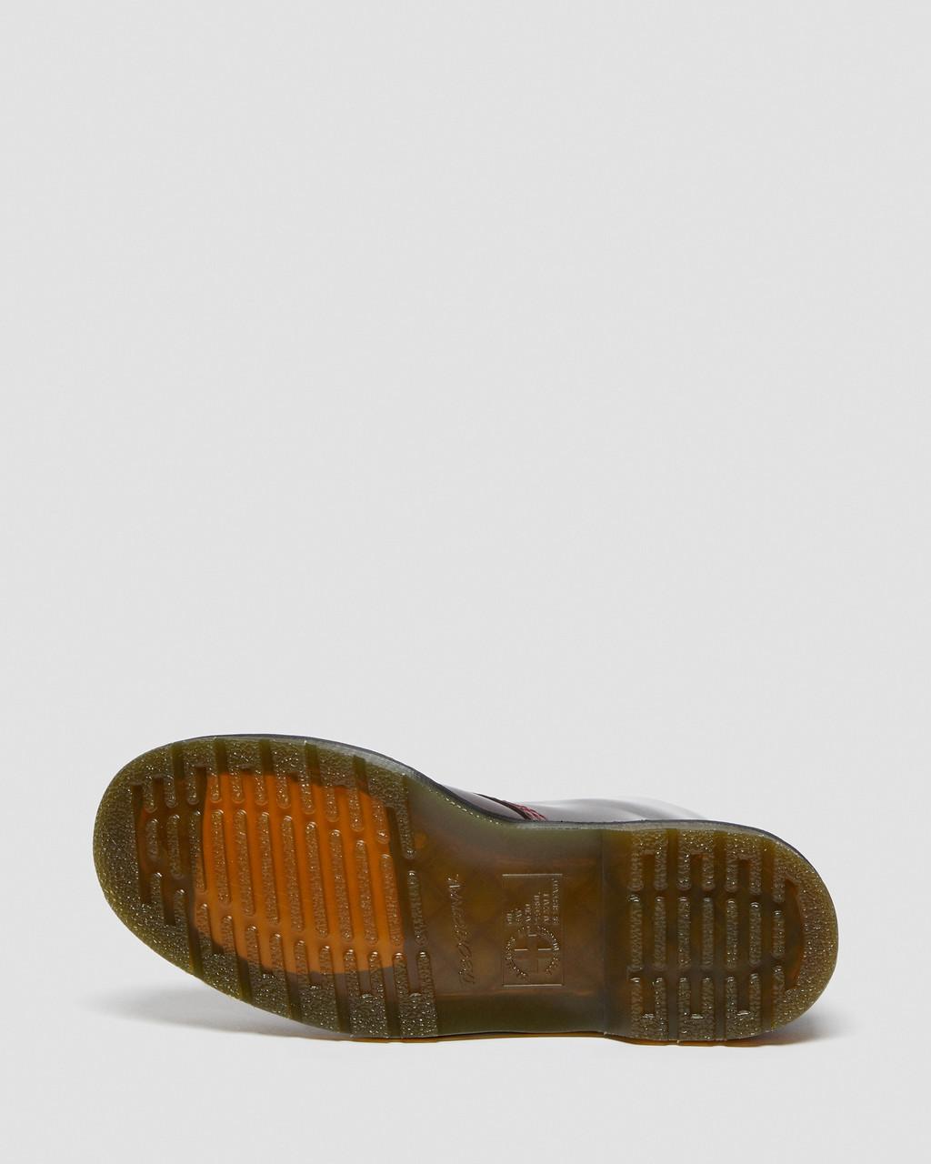 Dámské Šněrovací Boty Dr Martens Vegan 1460 Červené | 60106164