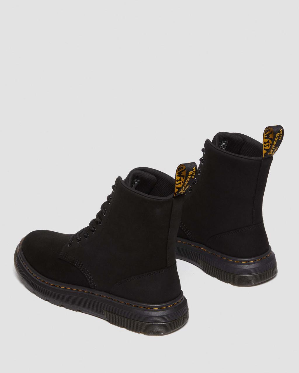 Pánské Boty Dr Martens Crewson Nubuck Leather Everyday Černé | 56526474