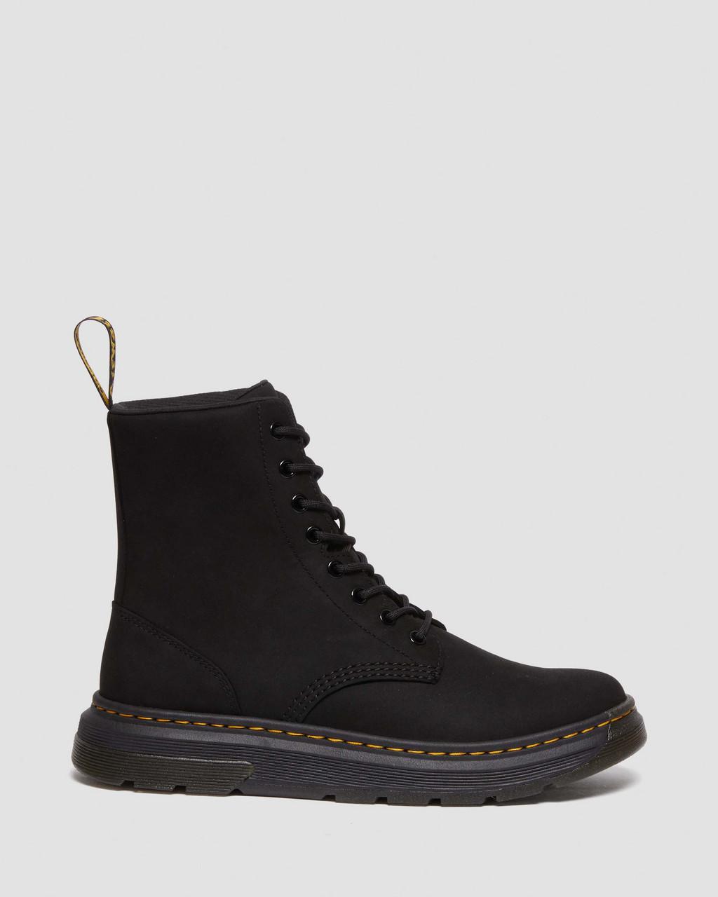Pánské Boty Dr Martens Crewson Nubuck Leather Everyday Černé | 56526474