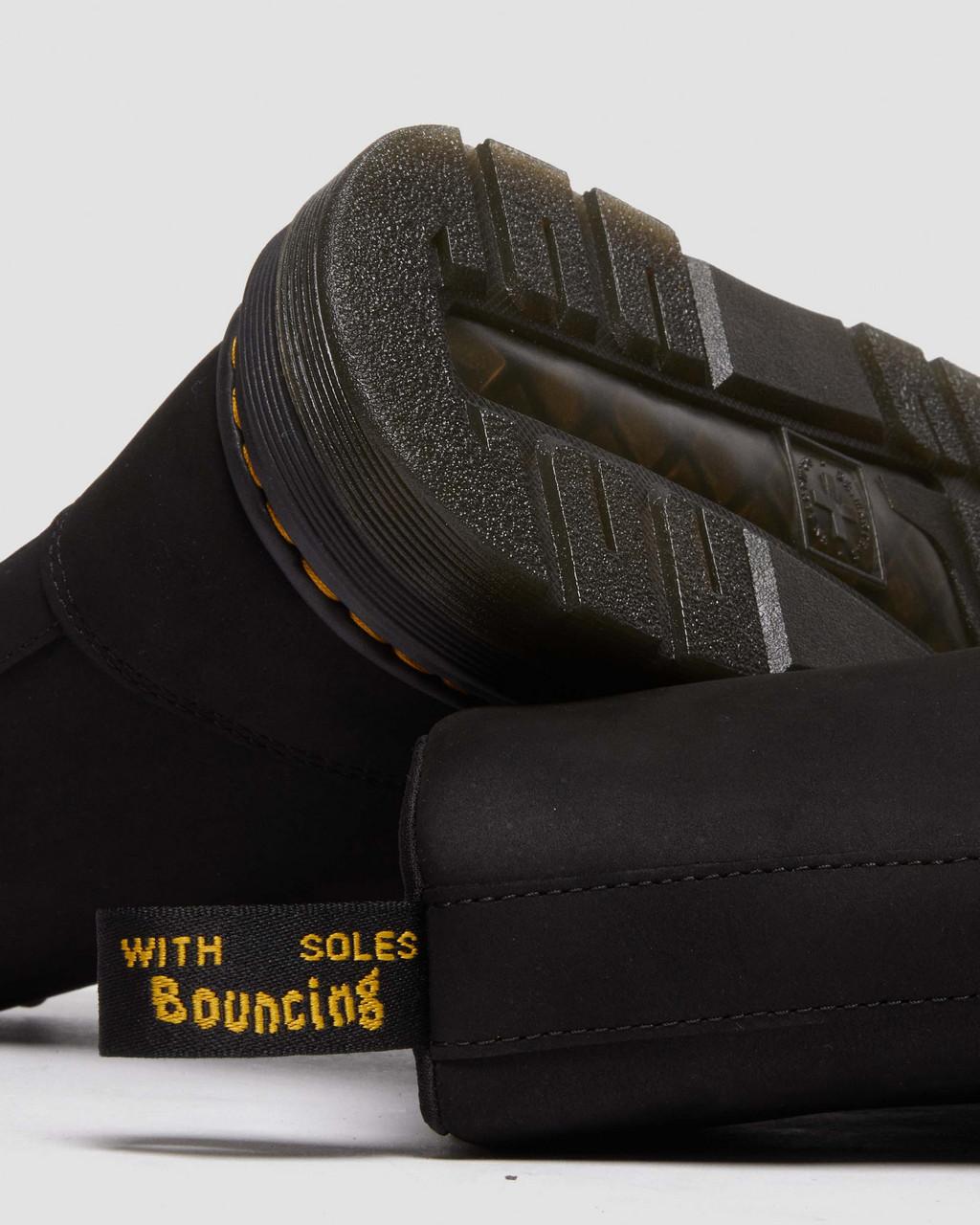 Pánské Boty Dr Martens Crewson Nubuck Leather Everyday Černé | 56526474