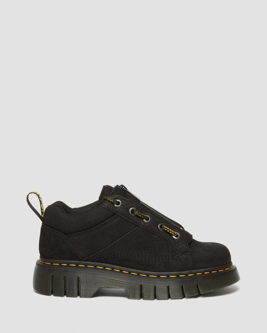 Pánské Boty Dr Martens Woodard Tumbled Nubuck Leather Low Casual Černé | 64693680