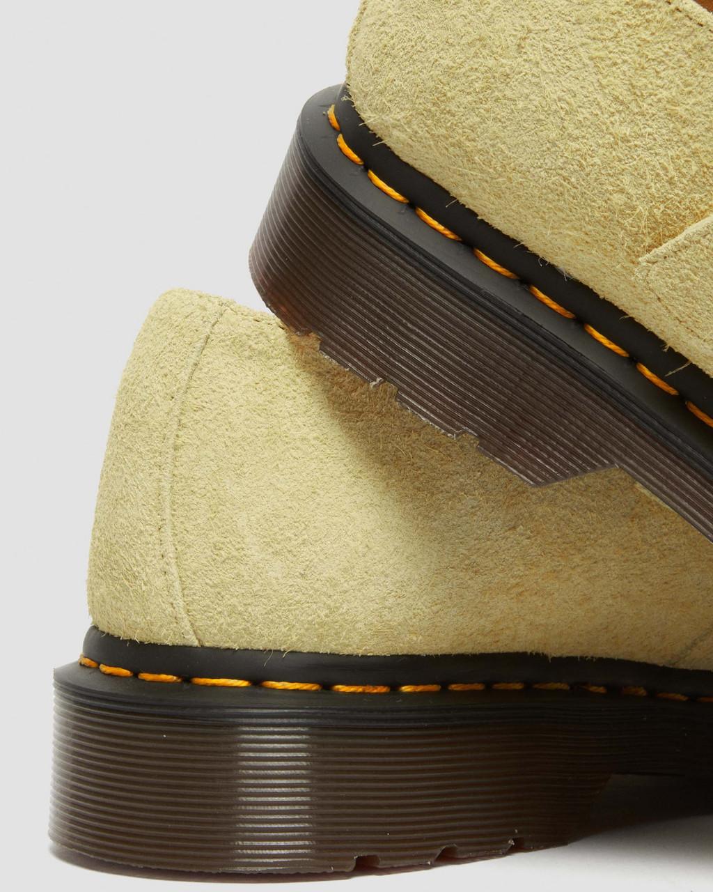 Pánské Boty Mary Jane Dr Martens T-Bar Suede Žluté | 40041817