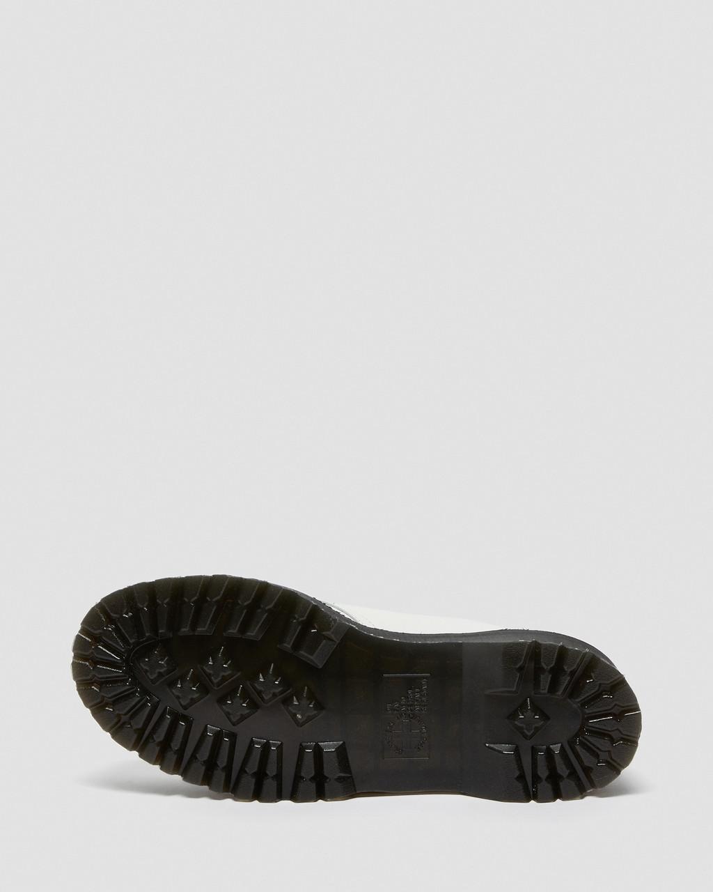 Pánské Boty Na Platformy Dr Martens 1461 Smooth Leather Bílé | 40069563