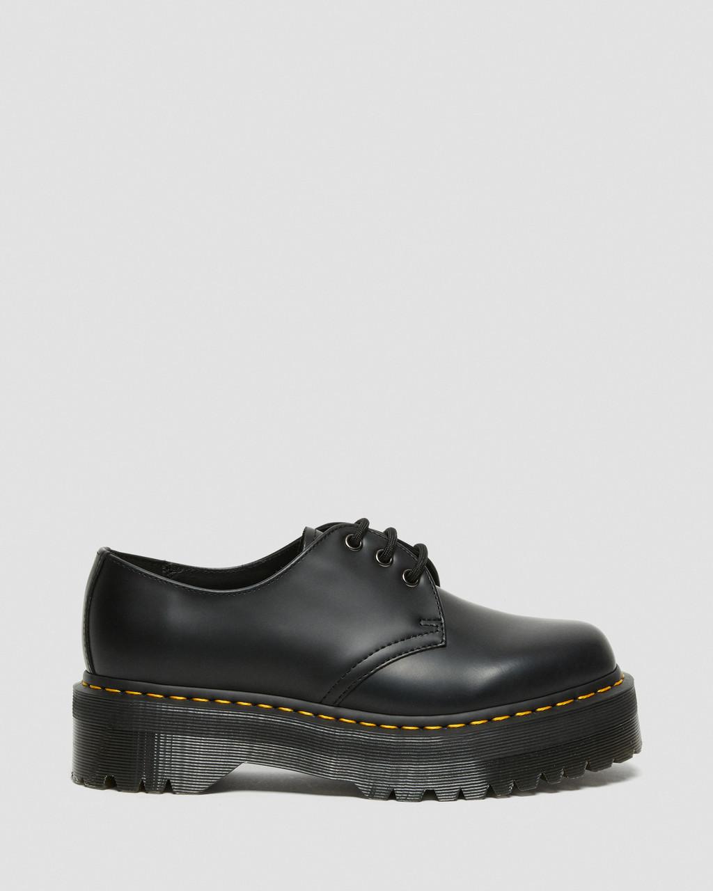 Pánské Boty Na Platformy Dr Martens 1461 Smooth Leather Černé | 97818429