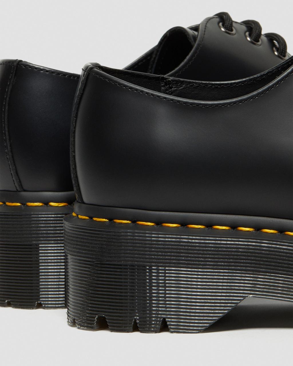 Pánské Boty Na Platformy Dr Martens 1461 Smooth Leather Černé | 97818429