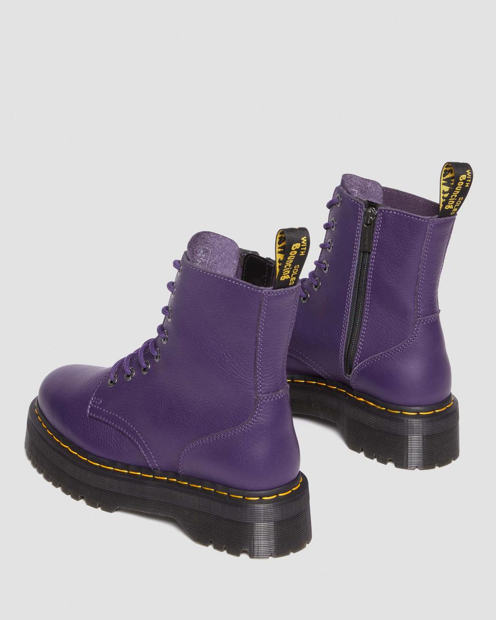 Pánské Boty na Platformy Dr Martens Jadon III Pisa Leather Fialové | 81391348