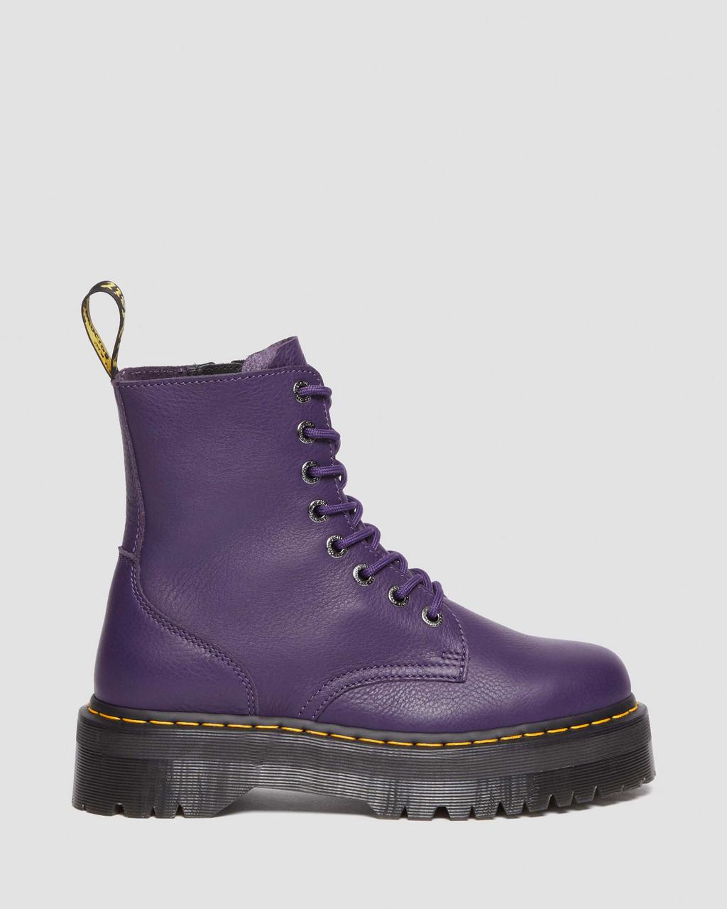 Pánské Boty na Platformy Dr Martens Jadon III Pisa Leather Fialové | 81391348