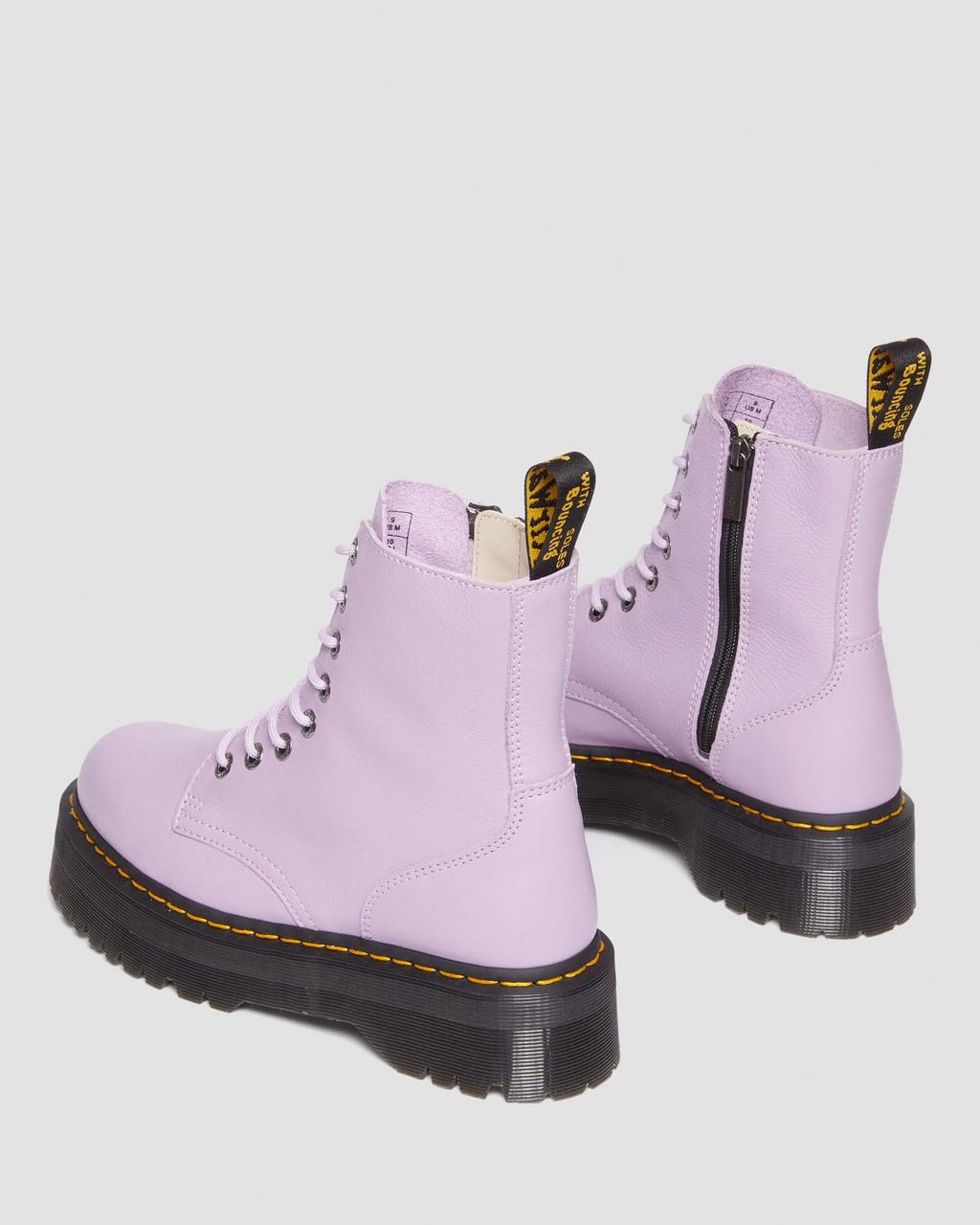 Pánské Boty na Platformy Dr Martens Jadon III Pisa Leather Fialové | 27460186